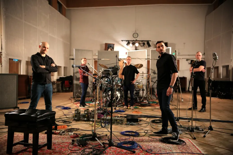 The Old Dead Tree — studio band photograph